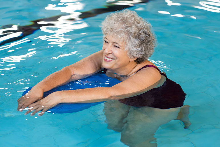 Seniors and Water Walking: 6 Benefits of Pool Walking